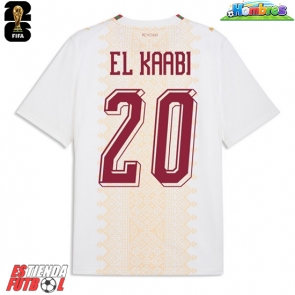 Marruecos Ayoub El Kaabi #20 Segunda Equipación Mundial 2026 Manga Corta